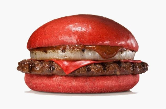 Aka Samurai Beef,le burger rouge de Burger King