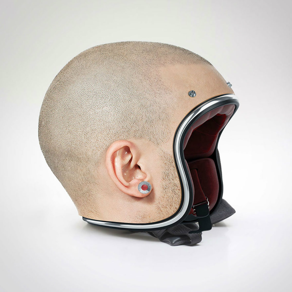 Ces casques de moto hyperréalistes sont étonnants –