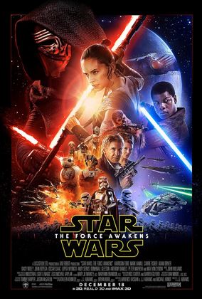 Affiche de Star Wars - Episode 7 : Le Réveil de la force