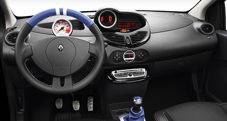 Renault Twingo Gordini RS vue intérieure