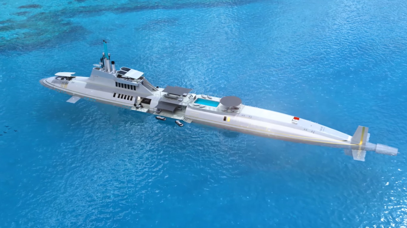 Voici le premier yacht sous-marin au monde ! –