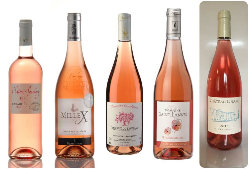 Notre sélection de vins rosés pour l'été 2016
