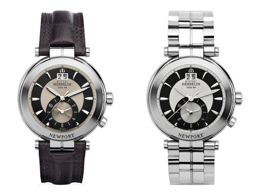 Nouvelles montres Michel Herbelin Newport Dual Time