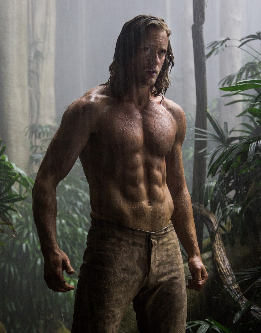 Alexander Skarsgard a pris 12 kilos de muscle pour se transformer en Tarzan