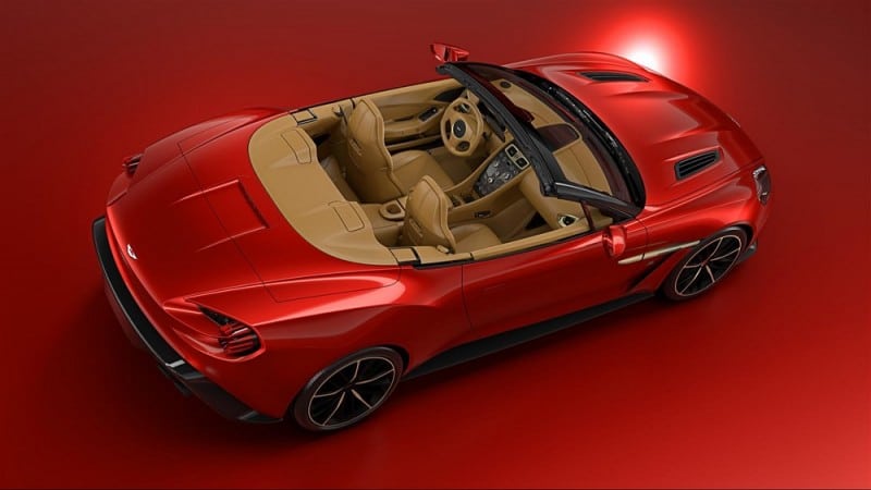 Nouveau cabriolet Aston Martin Vanquish Zagato Volante