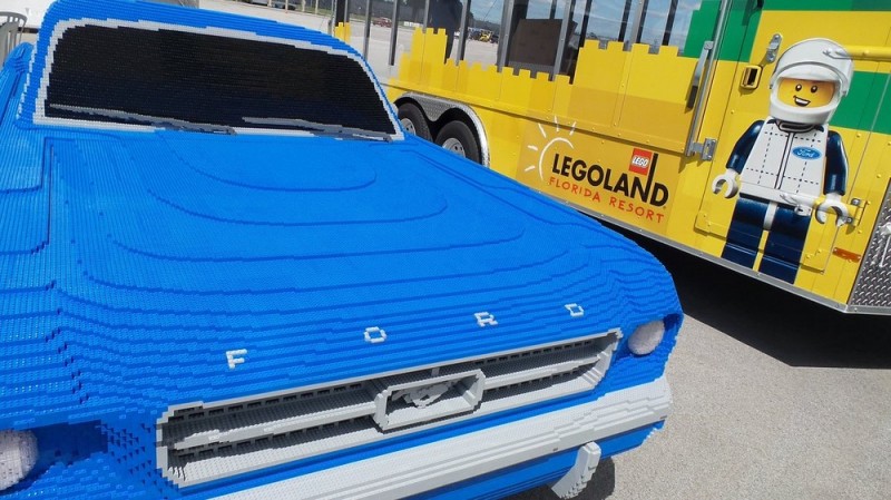 194 900 briques Lego ont été nécessaires pour construire cette Ford Mustang