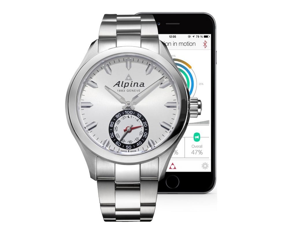 Horological Smartwatch, la montre connectée Alpina