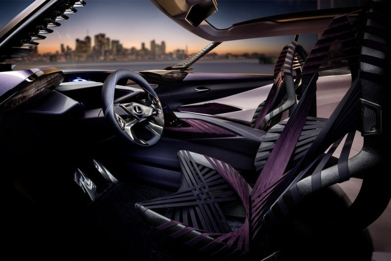 L'habitacle futuriste du concept Lexus UX