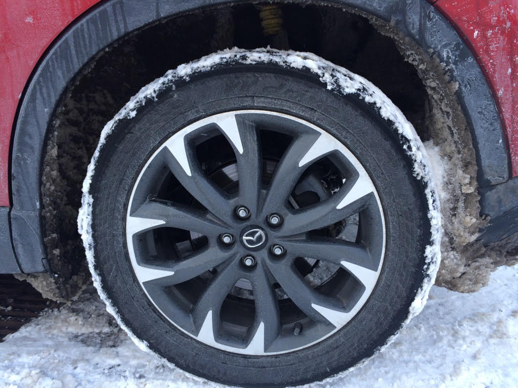 Essai du Mazda CX-5 sur neige