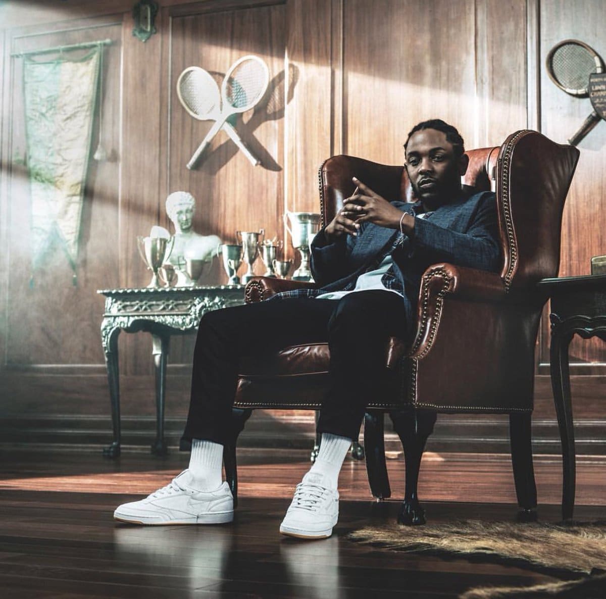 Kendrick Lamar, égérie des baskets Reebok Club C 85