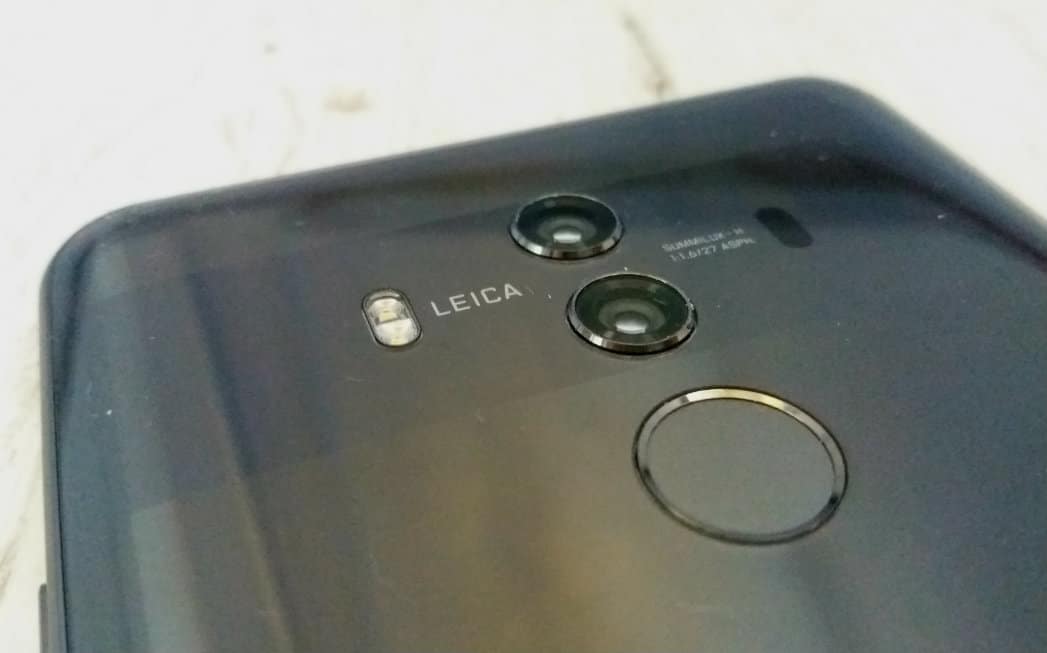 Double capteur photo Leica sur le Huawei Mate 10 Pro