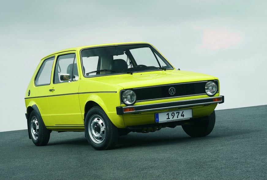 Golf 1 en 1974