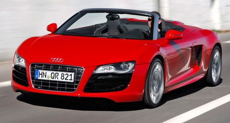 R8 Spyder : Audi voit rouge !