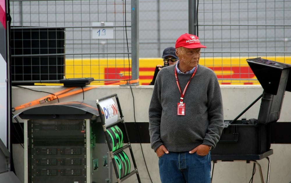 Niki Lauda au GP de France 2018