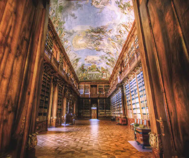 Plus belles bibliothèques du monde - Monastère de Strahov, Prague