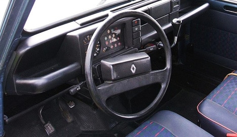 Renault 4L : intérieur