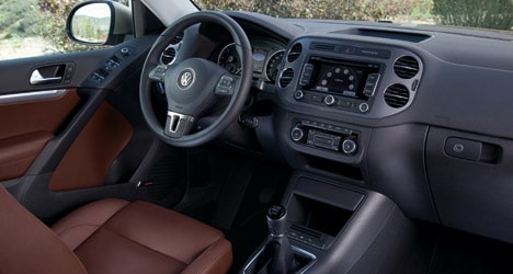 Nouveau Volkswagen Tiguan : interieur
