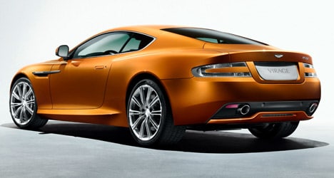 Aston Martin Virage : arrière