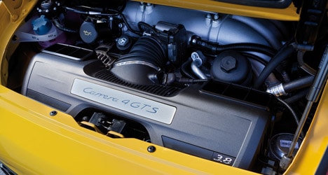 Porsche Carrera 4 GTS : moteur