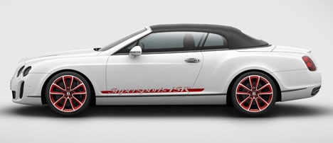 Bentley Continental Convertible ISR Supersports : vitesse