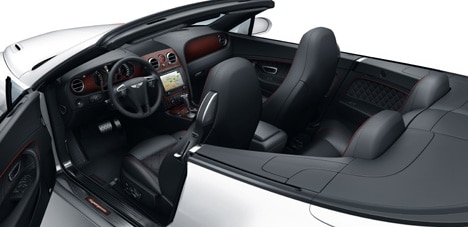 Bentley Continental Convertible ISR Supersports : confort