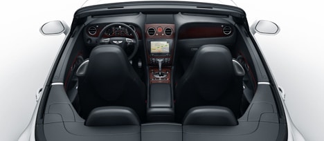 Bentley Continental Convertible ISR Supersports : intérieur