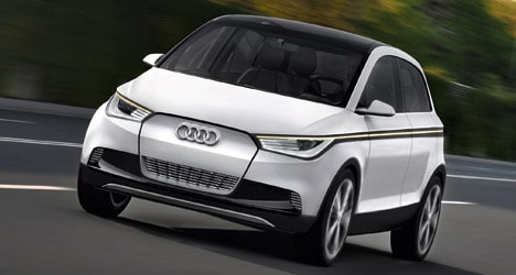 Nouvelle Audi A2 Concept : avant