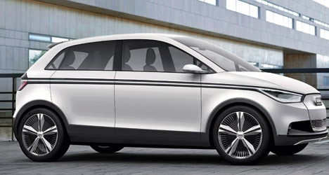 Nouvelle Audi A2 Concept : profil