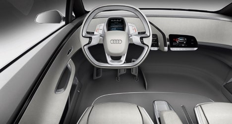 Nouvelle Audi A2 Concept : intérieur