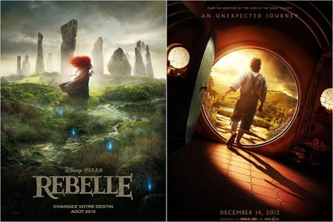 Rebelle film et Bilbo le Hobbit : un voyage inattendu