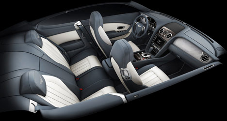 Bentley V8 Continental: intérieur