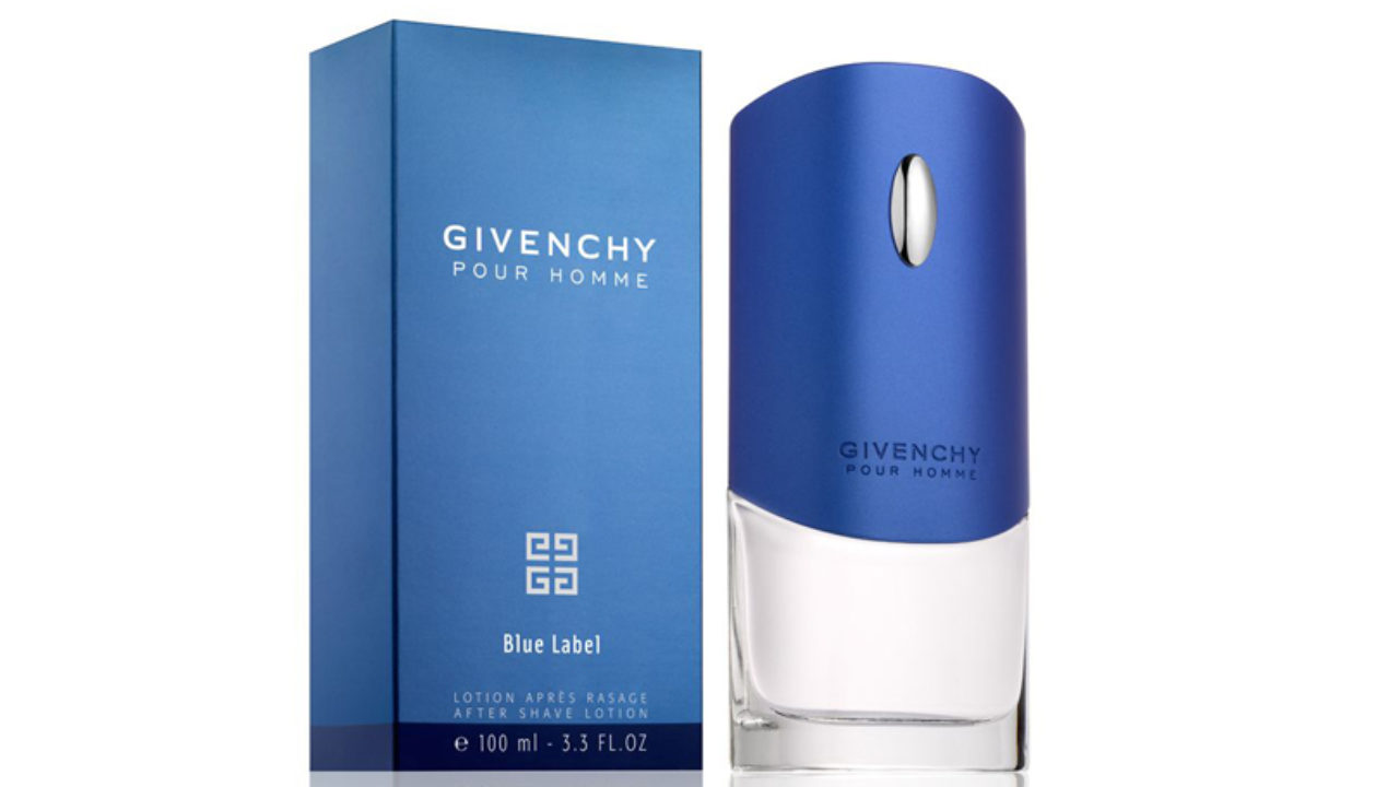 Givenchy pour Homme : le « label bleu 