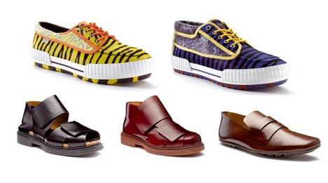 Nouvelle collection de chaussures Kenzo PE2013