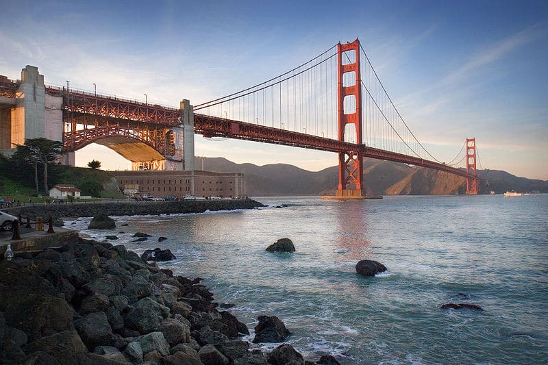 Golden Gate Bridge de San Francisco, USA