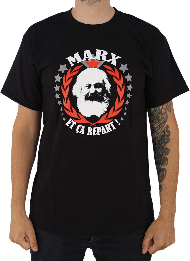 Tee-shirt "Marx, et ça repart"