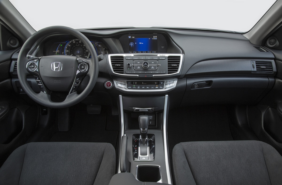 Habitacle de la nouvelle Honda Accord hybride