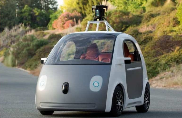 Prototype de voiture autonome Google