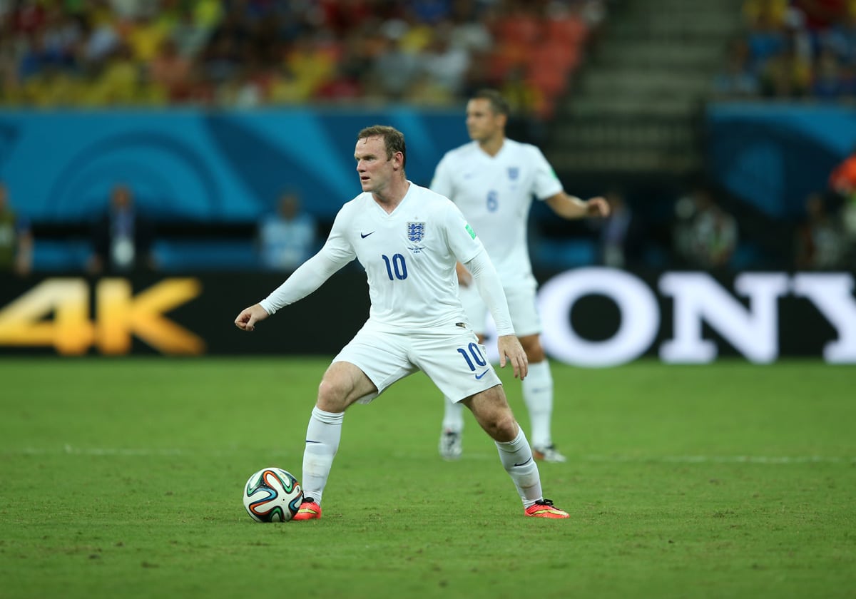 Wayne Rooney lors du match Angleterre-Italie